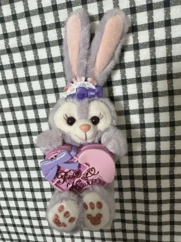 도쿄디즈니씨 스텔라루 봉제 인형 배지 스트랩 키체인