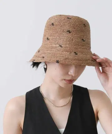 CAMALYA 라피아 햇