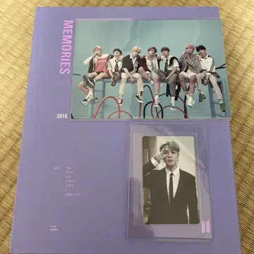 BTS MEMORIES OF 2018 지민 랜덤 트레이딩 카드 포함