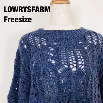 LOWRYSFARM 로리즈팜 시스루 니트 긴팔 니트 H3