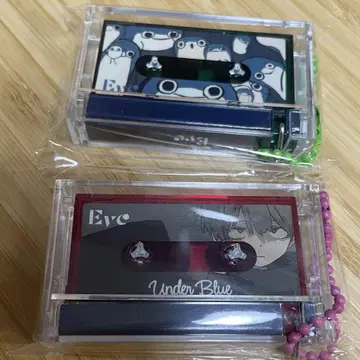Eve UnderBlue 복권 뮤직 키링 2개 세트
