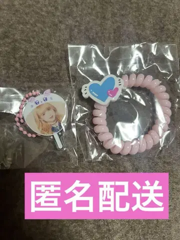 ME:I 야마모토 스즈 미니 아크릴 부채 스프링 밴딩 세트