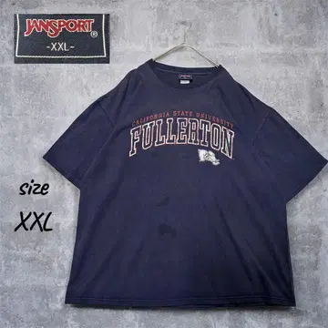 JANSPORT 캘리포니아 주립 대학교 풀러턴 캠퍼스 티셔츠 XXL