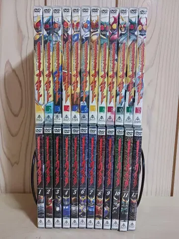 DVD 가면라이더 쿠우가 전12권 가면라이더 아기토 전12권 24권 세트