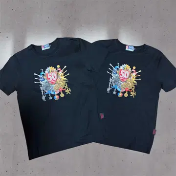 THE ALFEE 알피 2024년 50주년 콘서트 T셔츠 M 2매