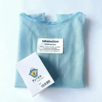 SAKANACTION 사카낙션 야마구치 이치로 씨 웃음 주머니 메쉬 백