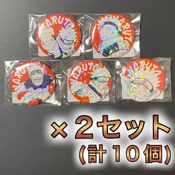 나루토 올스타 캔뱃지 [ 나루토 ] 5종 x 2세트