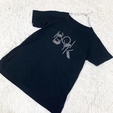 이탈리아제 반팔 티셔츠 블랙 검정
