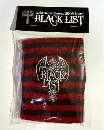 Acid Black Cherry BLACK LIST 리스트 밴드 새상품
