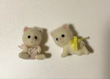 실바니안 패밀리 페르시안 고양이 쌍둥이 해외판