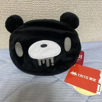 그루미 3way 페이스 파우치 에코백 블랙 1종