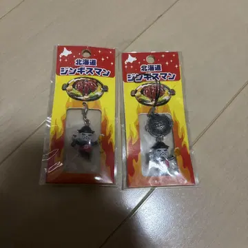 홋카이도 징기스만 지퍼 마스코트 스트랩
