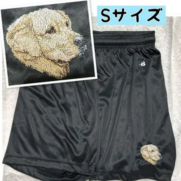 S/Badger Sports x gray 숏팬츠 골든 리트리버