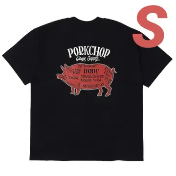 PORKCHOP PORK BACK TEE 포크찹
