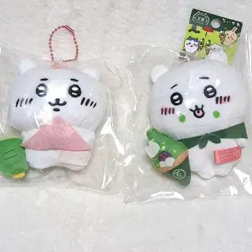 새상품 미개봉 치이카와 (먼작귀) 교토 한정 마스코트 키링 봉제 인형