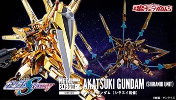 건담 SEED DESTINY 아카츠키 건담 (시라누이 장비) 메탈 로봇