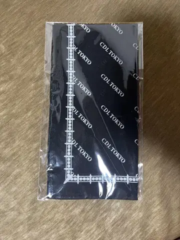CDL TOKYO 로고 반다나 블랙 도쿄