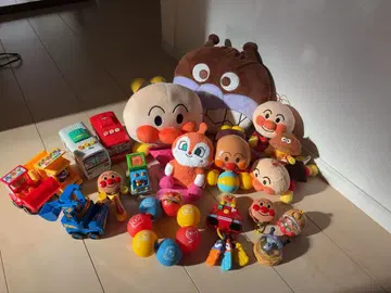 호빵맨 완구 봉제 인형 세트