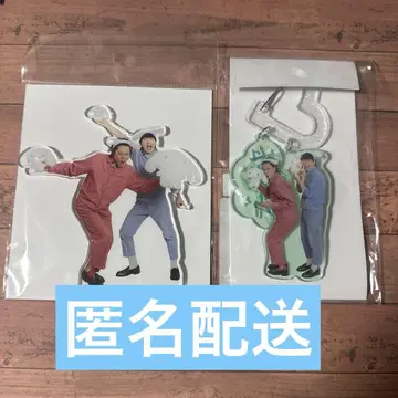 후스야 시나모롤 아크릴 스탠드 카라비너 세트