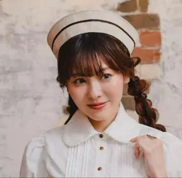 시마무라 쿠루미 마린 햇 모자 아이보리