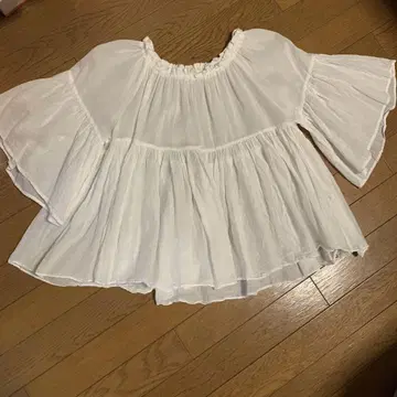 누키테파 인도 면 블라우스