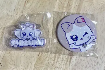 [익명 배송] 이이다 시오리 푹신 명찰 & 캔뱃지