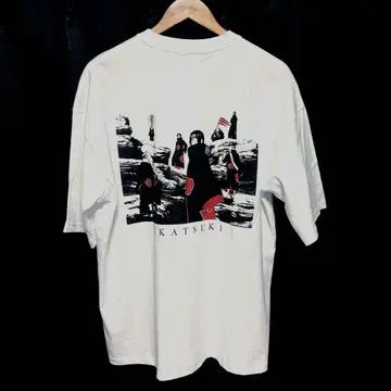 NARUTO 아베일 콜라보 아카츠키 티셔츠 남성용 L 사이즈