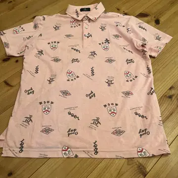 Munsingwear 먼싱웨어 올 패턴 폴로 셔츠 L