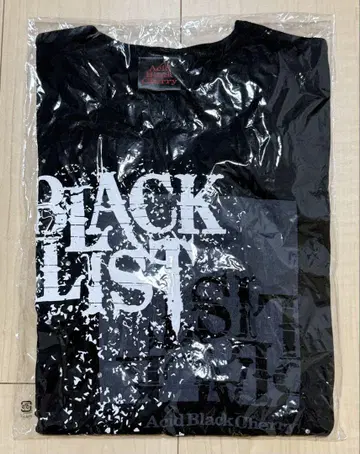 Acid Black Cherry BLACK LIST 투어 티셔츠 새상품