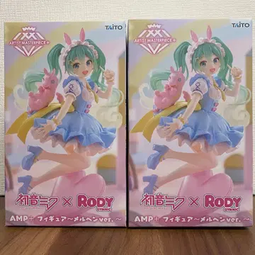 하츠네 미쿠 Rody 피규어 AMP+ 2개 미개봉 새상품