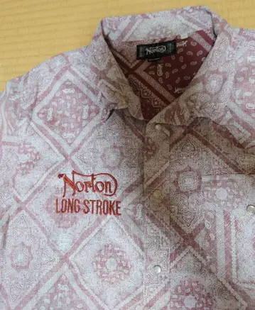 Norton 패턴 셔츠