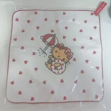 petitmain 쁘띠마인 일광화상 키티 타월 손수건 키티