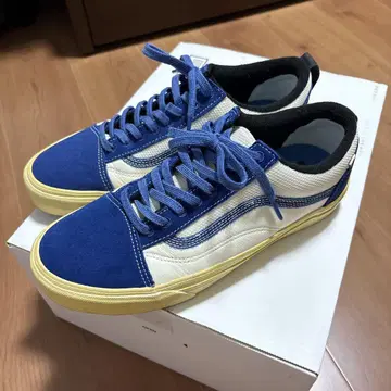 Vans 올드스쿨 파랑/화이트 ECUSH