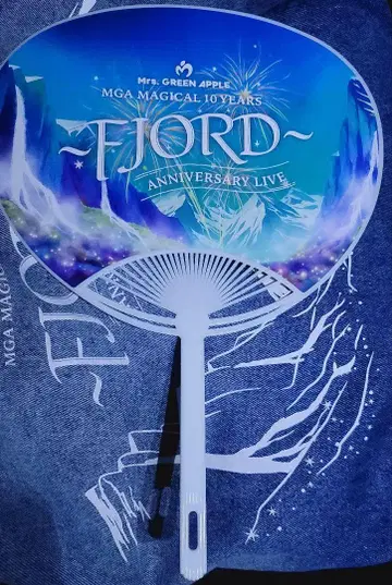 Mrs. GREEN APPLE 부채 FJORD 10주년 기념