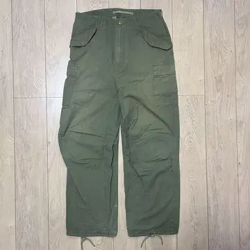 M-65 올리브 6 포켓 플리츠 플랩 포켓 YKK 지퍼