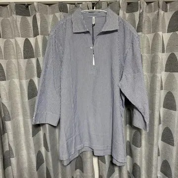 DUFFER 스트라이프 7부 소매 티셔츠 L