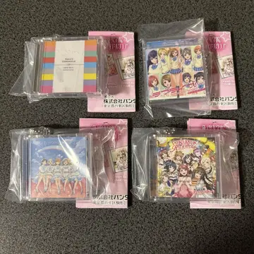 러브라이브 시리즈 15주년 기념 기획 미니 CD 컬렉션 4개 세트
