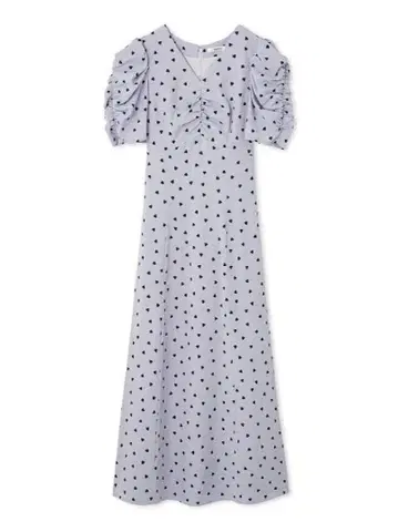 SNIDEL 한정 Heart collection 하트 프린트 원피스