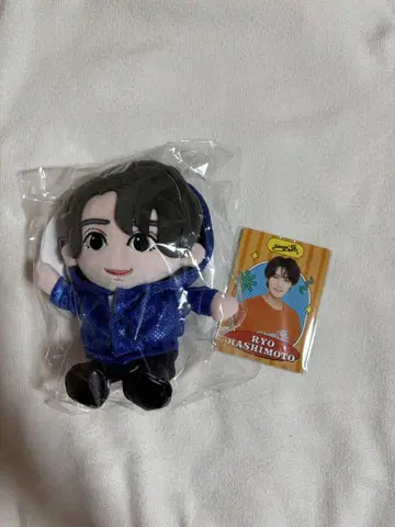 B&ZAI 하시모토 료 HiHi Jets 봉제 인형 하피누이 프로필 카드