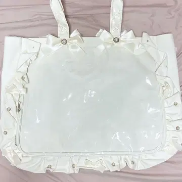 zakkamart 자카마트 A3 프릴 이타백 화이트