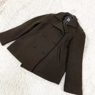 투아쿠 tout a coup 체스터 코트 숏 기장 카키 L