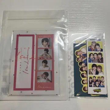 나니와 단시 포토 카드 세트 2종류