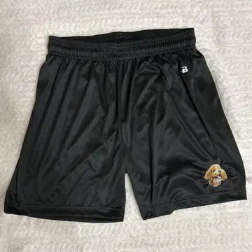 S/Badger Sports x gray 콜라보 숏팬츠 푸들 브라운 자수