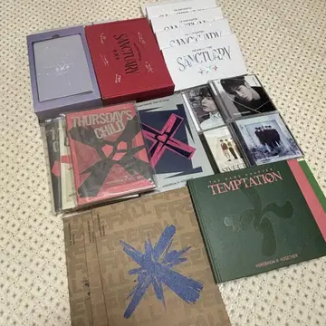 TXT 앨범 18장 CD 4장 묶음 판매