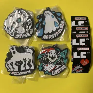 UNDERTALE 캡슐 러버 마스코트 4종 세트