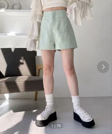 Heather 프론트 포켓 숏팬츠