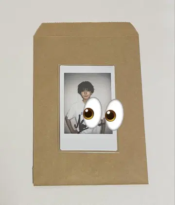 ONELOVEONEHEART 러브원 코우에이 친필 사인 폴라로이드