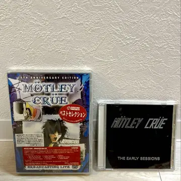 MOTLEY CRUE BROADCASTING LIVE 레어 CD&DVD