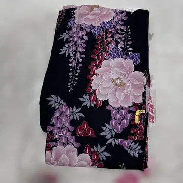 여성용 유카타 블랙