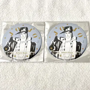 쿠죠 죠타로 75mm 홀로그램 캔뱃지 2점 죠죠월드 Sketch